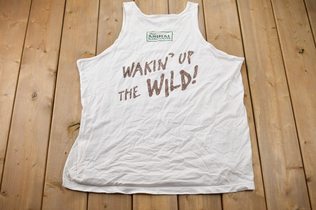 Vintage 1999 Tarzan Rocks Wakin Up the Wild Disney Movie Tank Top