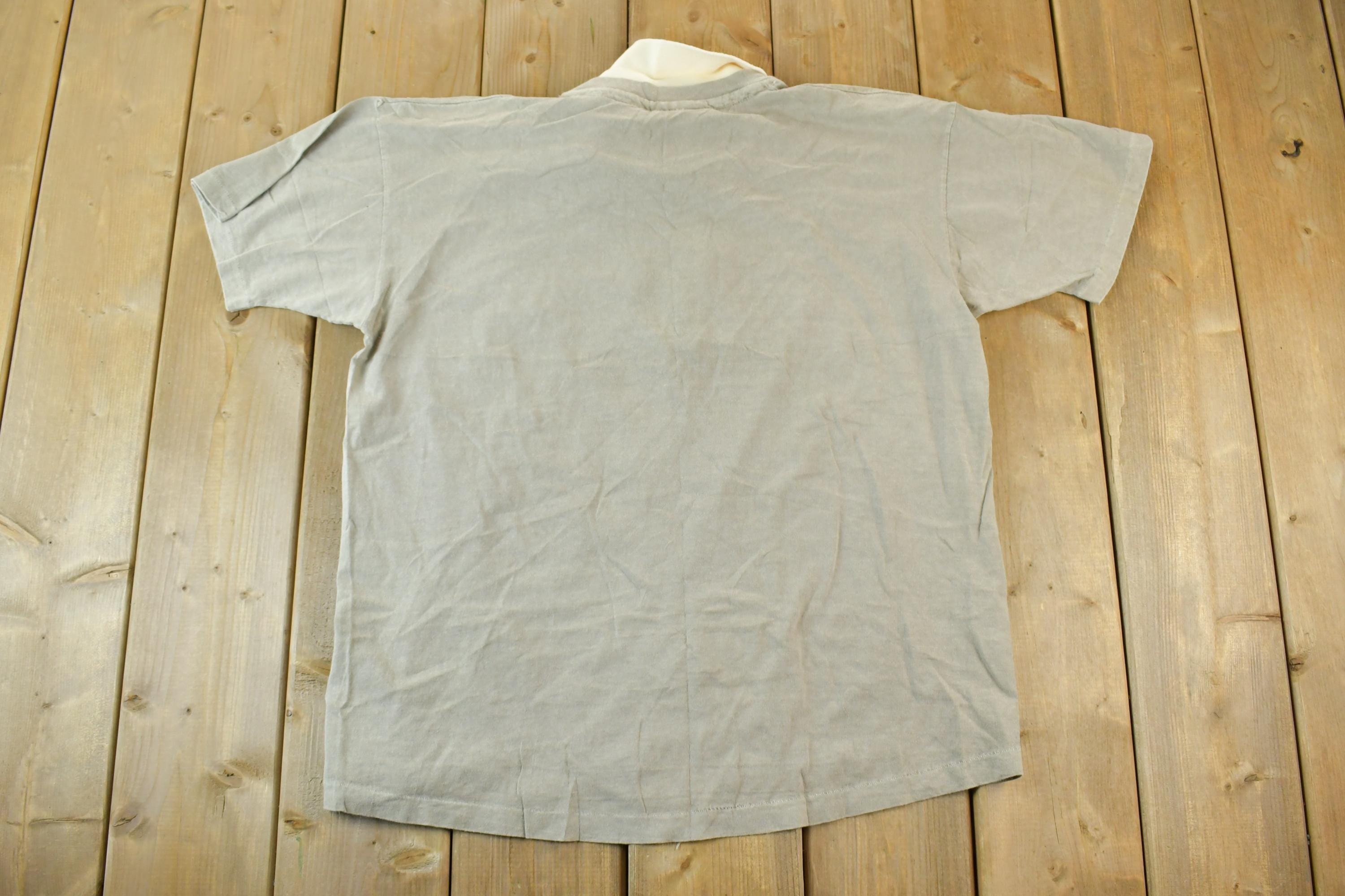 Vintage 1990s Chicago Collared Single Stitch T-Shirt