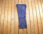Vintage 1980s Blue Slacks Size 38x30