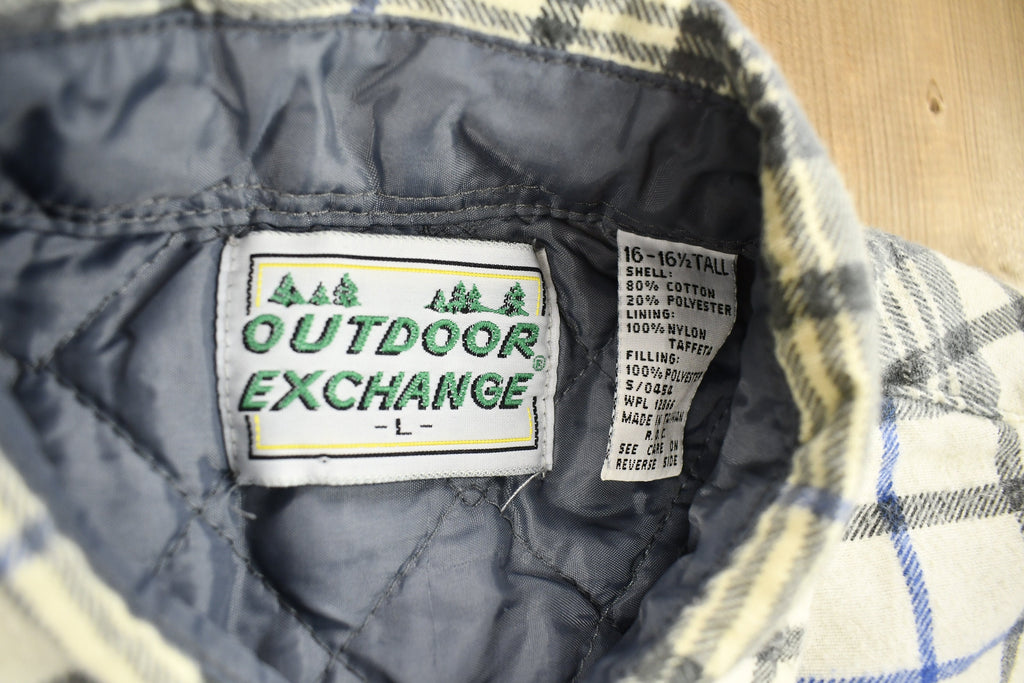 Vintage 1990s Outdoor Exchange Heavyweight Insulated Button Up Shirt