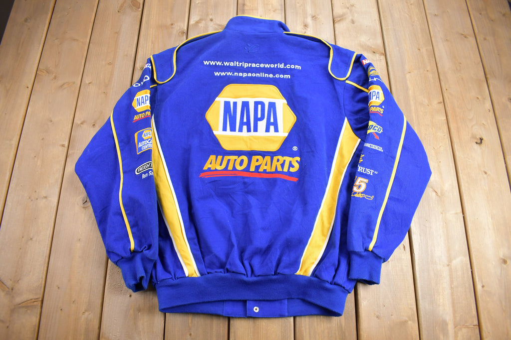 Vintage 1990s Chase Authentics Napa Auto Parts Nascar Racing Jacket