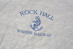 Vintage 1990s Rock Hall Marine Railway Souvenir T-Shirt