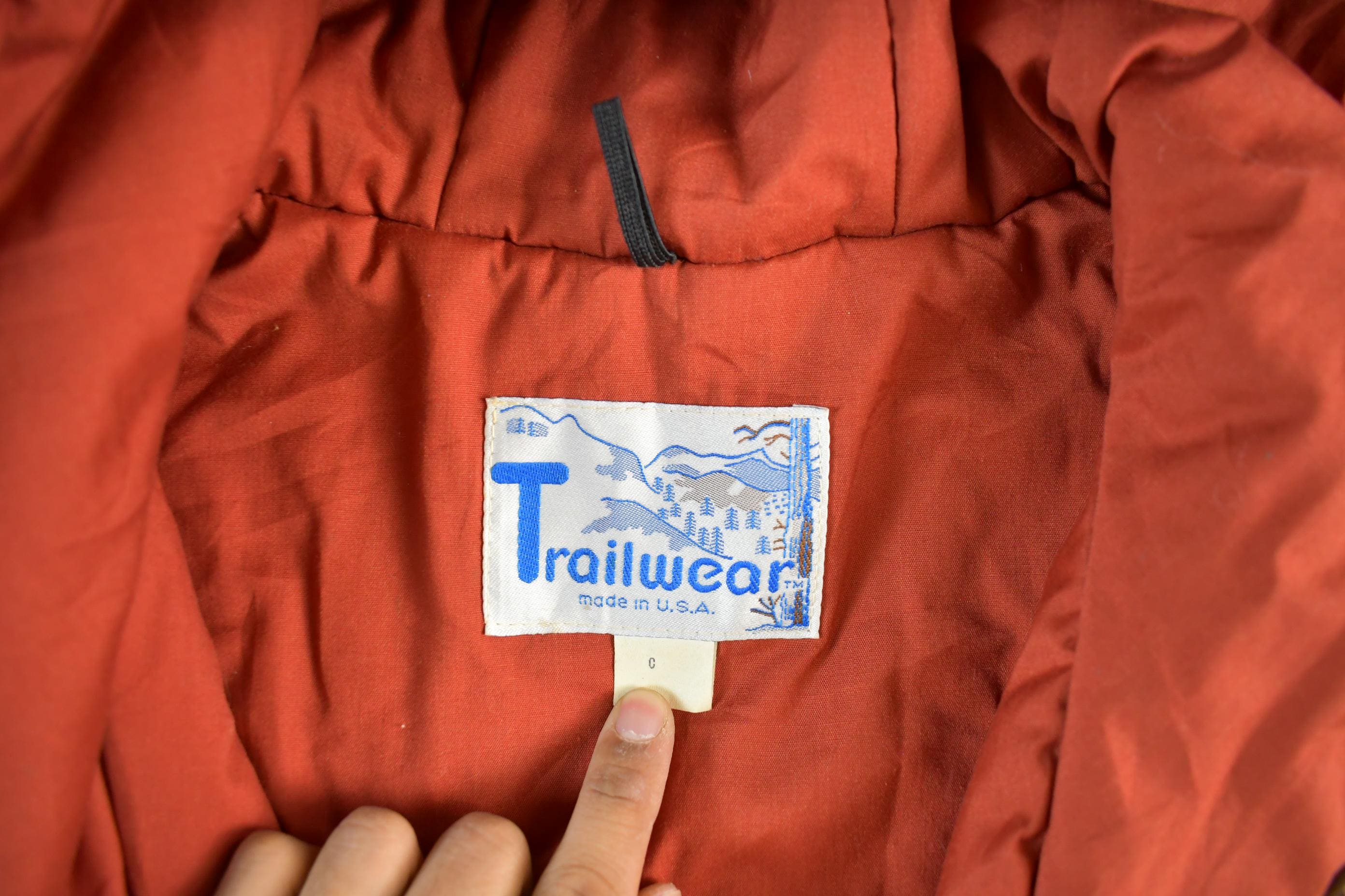 Vintage 1980s Trailway Thinsulate Parka Jacket Adult L-XL
