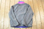 Vintage 1990s Woolrich Fleece Outdoorsman Sweater