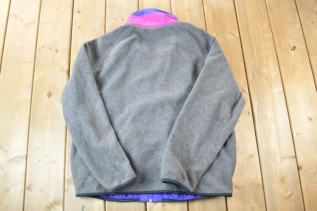 Vintage 1990s Woolrich Fleece Outdoorsman Sweater