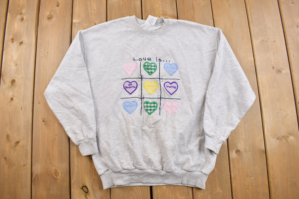 Vintage 1990s Cute Crewneck Sweater