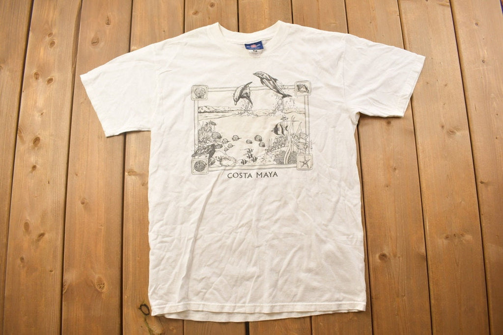 Vintage 1990s Costa Maya Travel T-Shirt