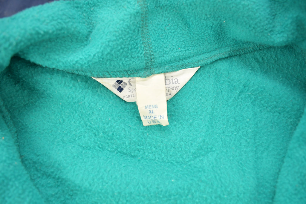 Vintage 1990s Columbia Sportswear Full Zip Fleece Sweater