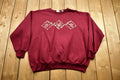 Vintage 1990s Floral Graphic Crewneck Sweater