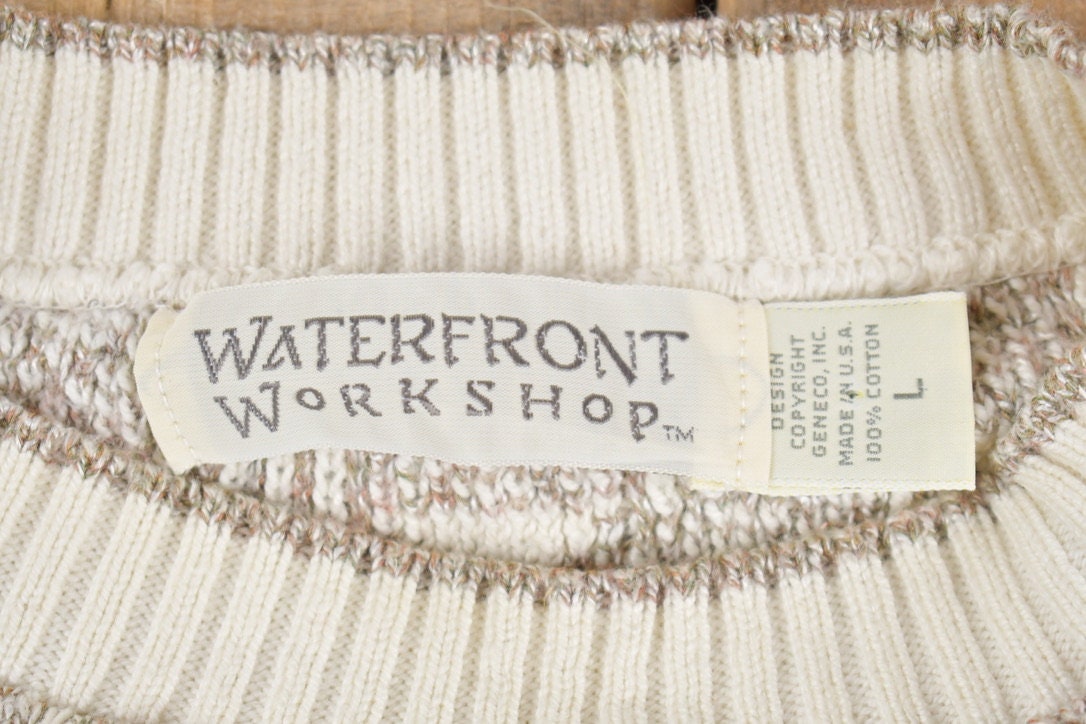 Vintage 1990s Waterfront Workshop Knitted Sweater