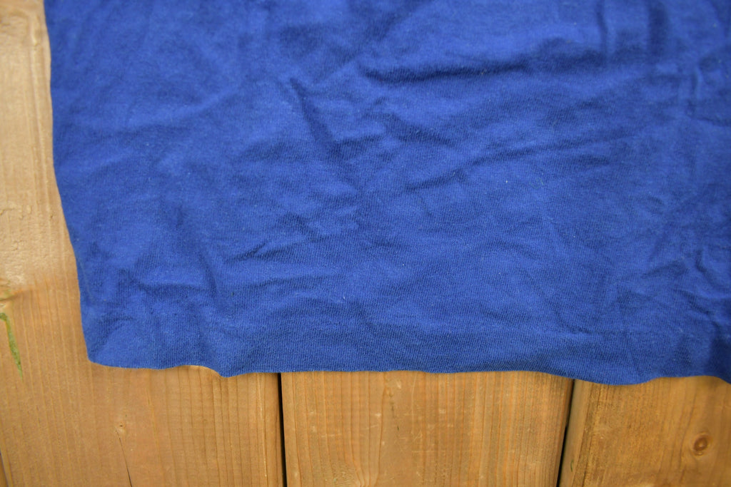 Vintage 1990s Blank Long Sleeve Mockneck T Shirt