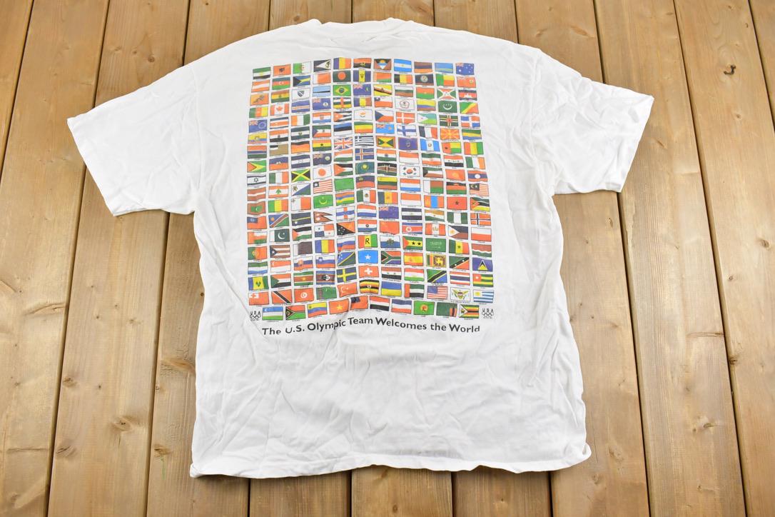 Vintage 1990s USA Olympics Graphic T-Shirt