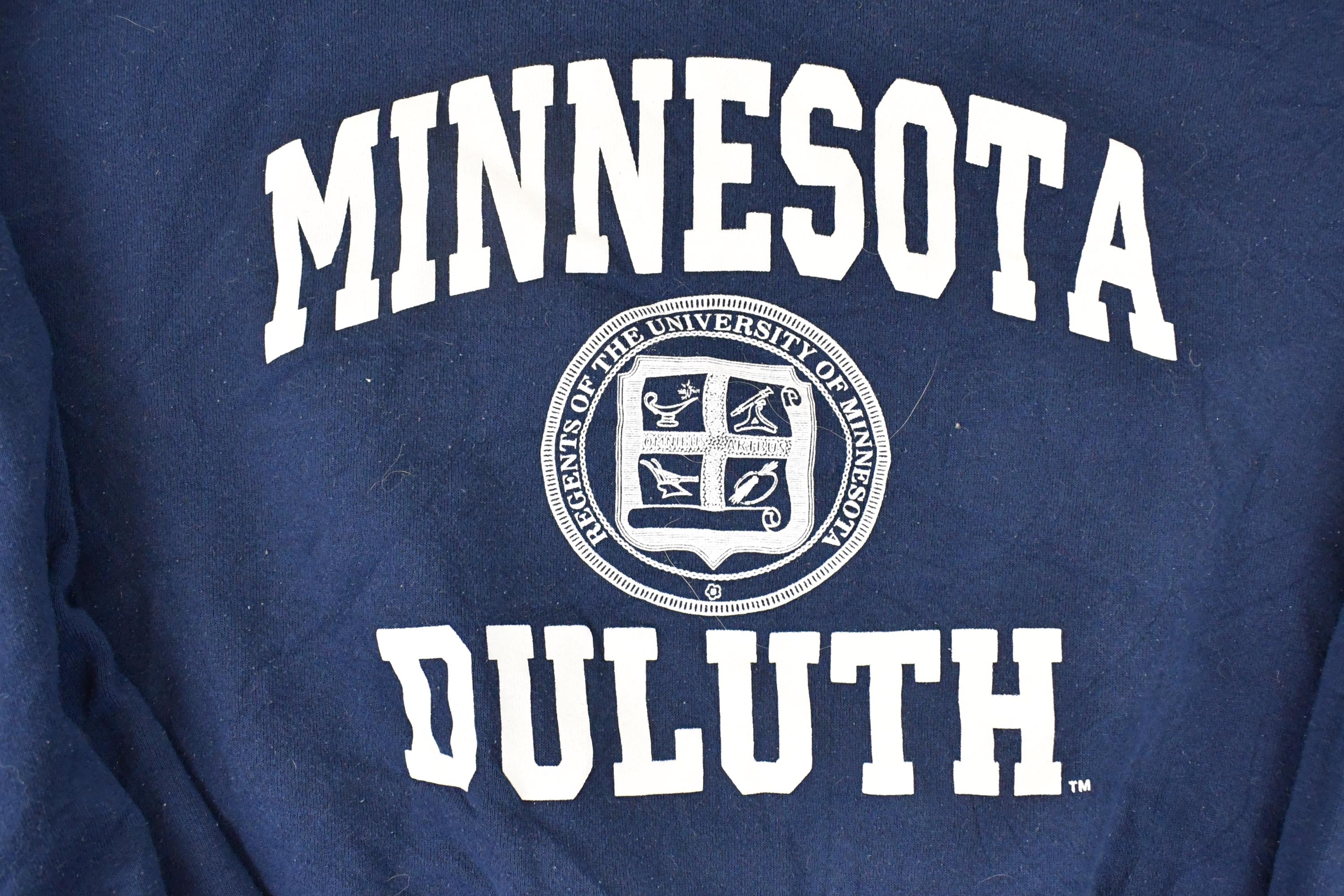 Vintage 1990s Minnesota Duluth University Crewneck Sweater Mens L