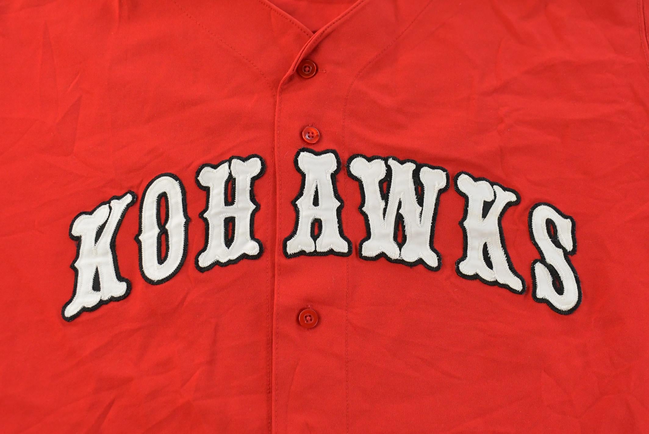 Vintage 1990s Kohawks Collegiate Russell Athletic Baseball Jersey Men's XL / Made In USA / Jersey / Baseball / 90s Sportswear