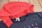 Vintage 1980s Chicago Bulls NBA Hoodie Made In USA Nutmeg