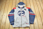 Vintage Deadstock Y2K Pepe Jeans Embroidered Zip Up Hoodie Size M