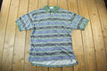 Vintage 1990s IZOD All Over Graphic Print Shirt