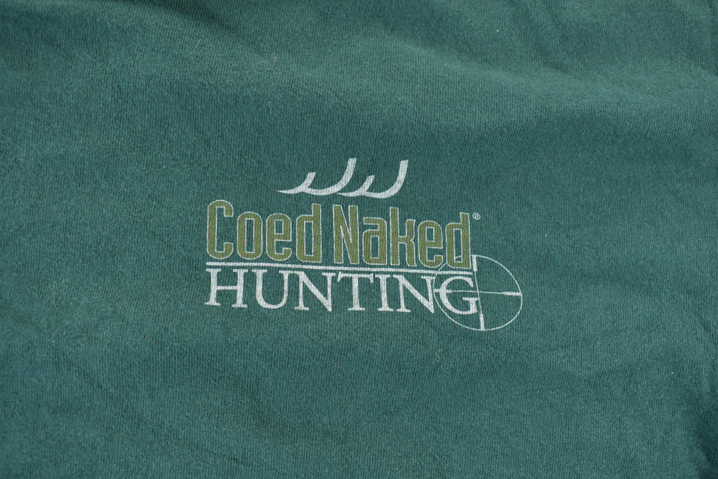 Vintage 1990s Hunting Theme Single Stitch Graphic T-Shirt