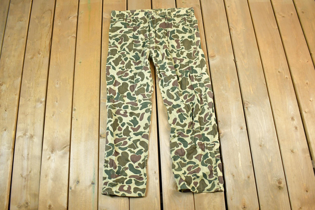 Vintage 1990s Army Lightweight Camouflage Cargo Pants Size 38 x 29