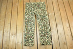 Vintage 1990s Army Lightweight Camouflage Cargo Pants Size 38 x 29