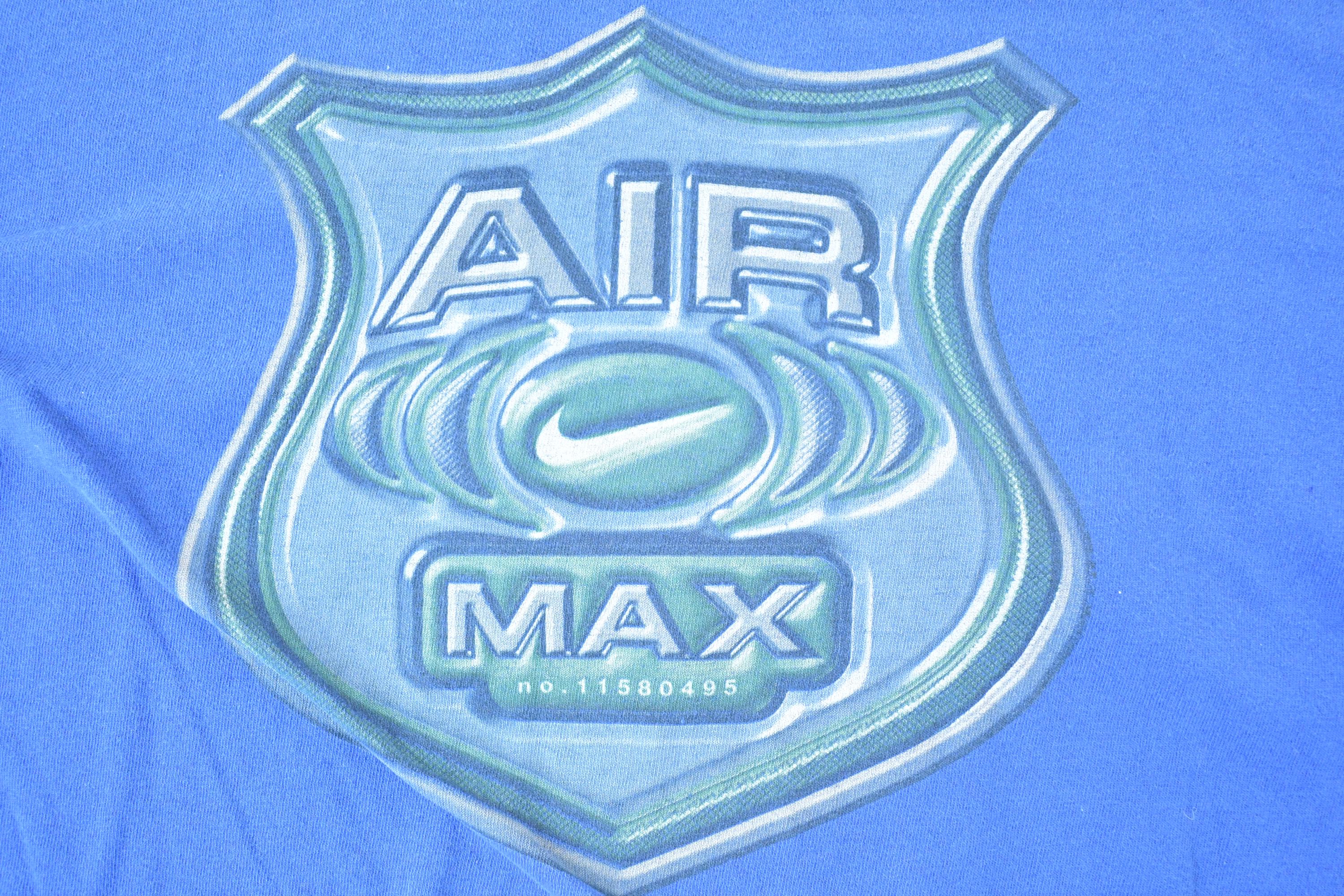 Vintage 1990s Nike Air Max Graphic T-Shirt Men's XL