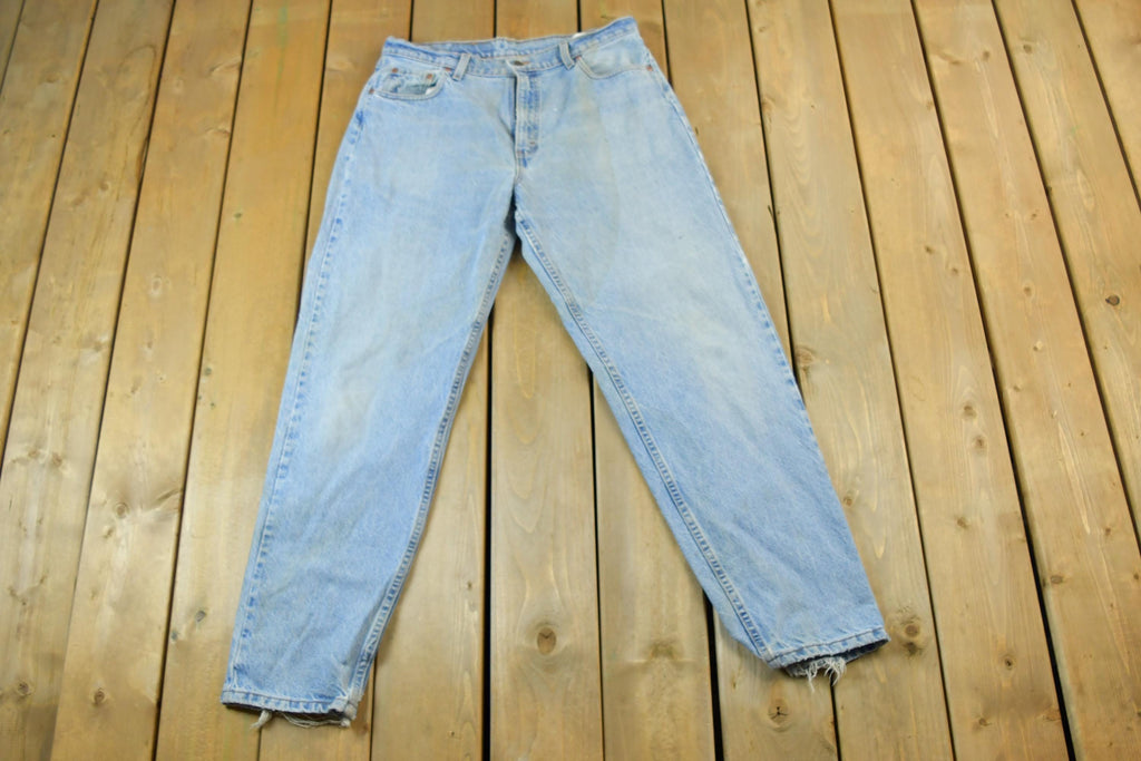 Vintage 1960s Levi Strauss Red Tab Denim Jeans Size Made In USA