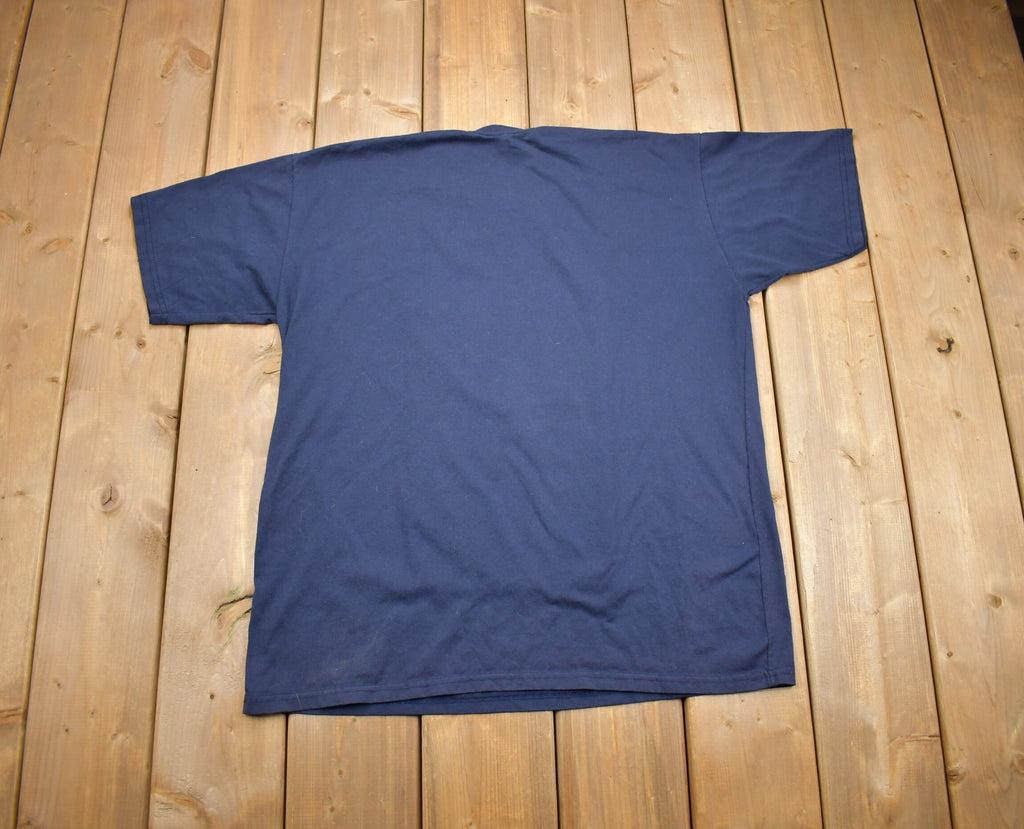 Vintage 1990s Funny Drunk Deer Graphic T-Shirt