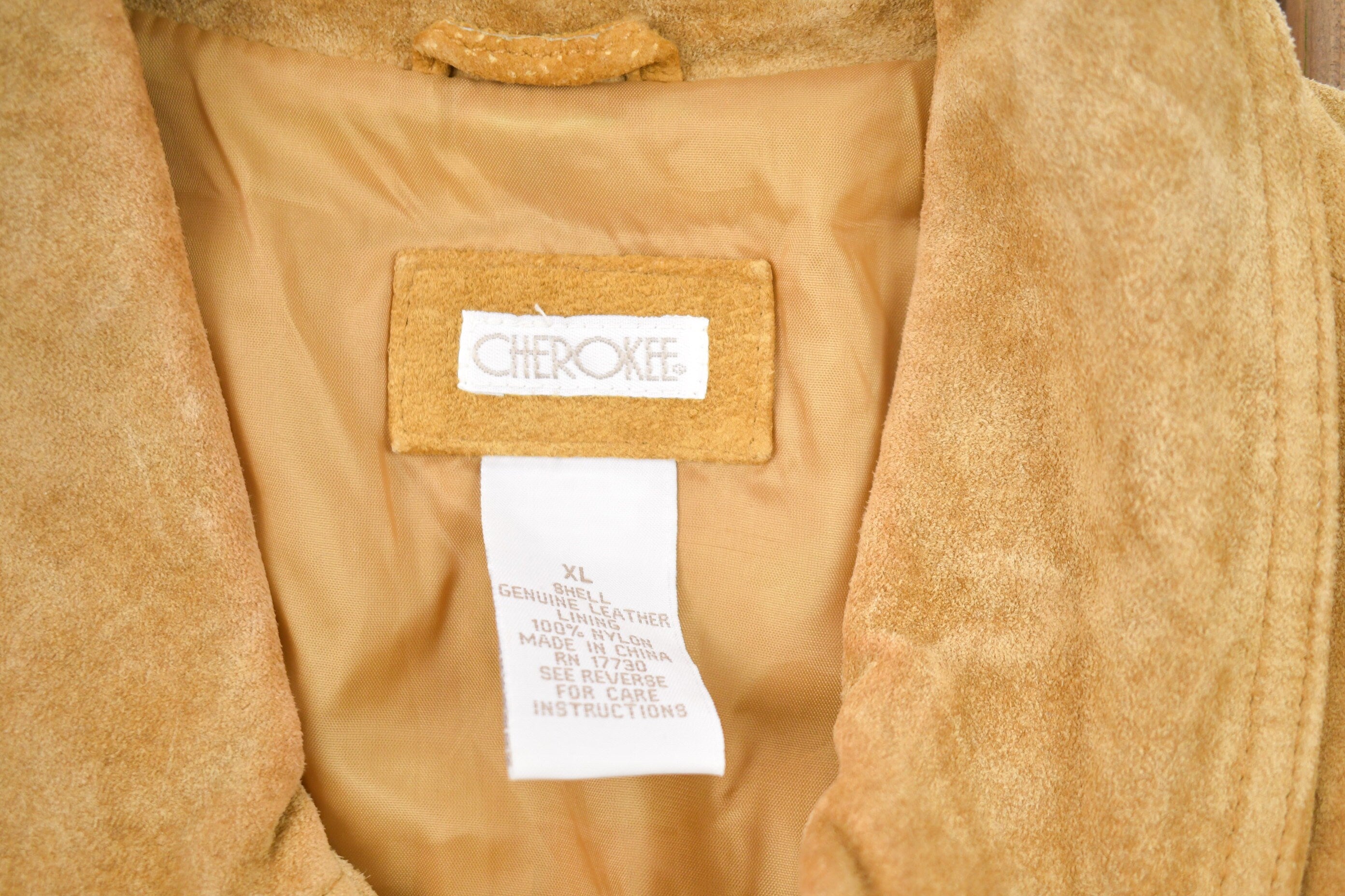 Vintage 1990s Cherokee Leather Jacket