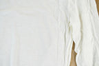 Women Vintage Vigoss Y2K Blank White T-Shirt / Vigoss Grunge Skull Print / Contrast Stitch / Internet Famous Clothing / Over Dyed
