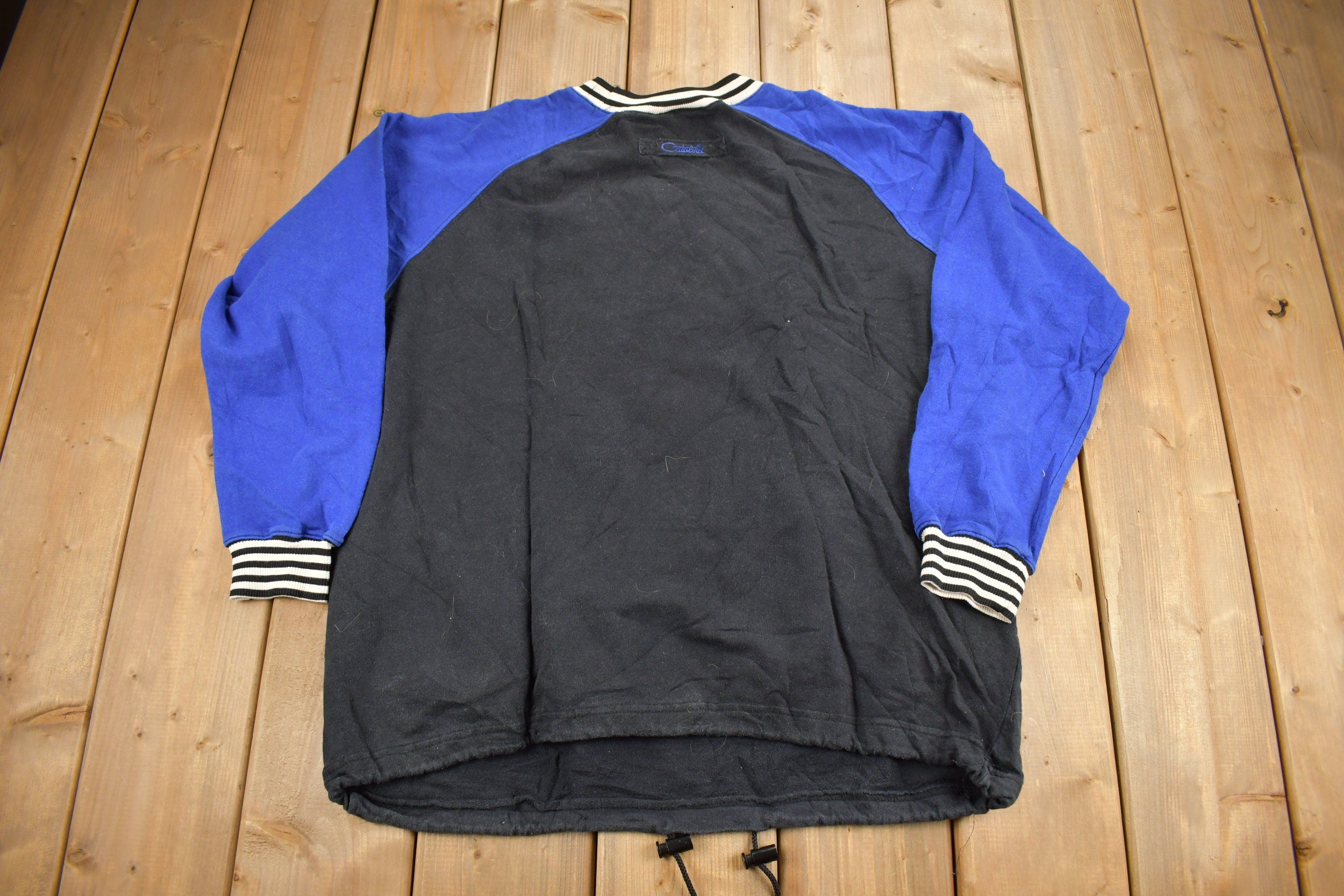Vintage 1990s Catalina Color Block Crewneck Sweatshirt
