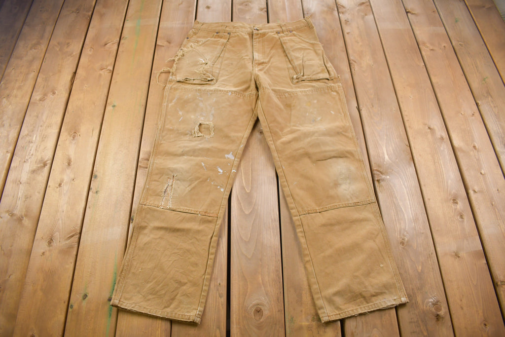 Vintage 1990s Thrashed Dickies Double Knee's 36 x 30