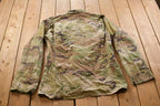 Vintage Military Button Up Shirt
