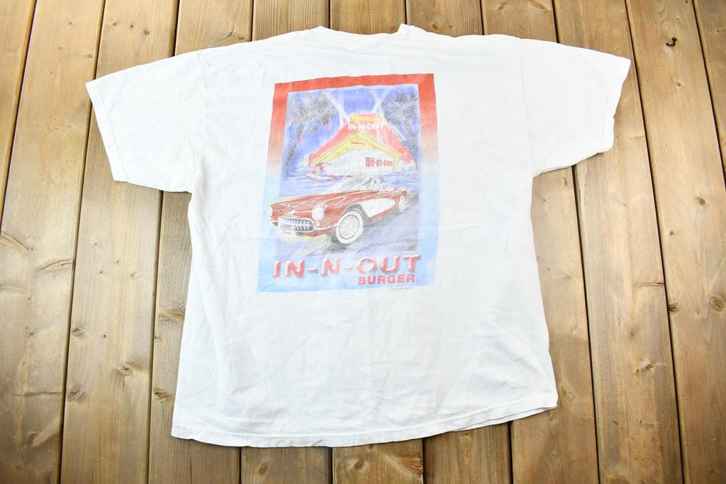 Vintage 2001 In-N-Out Burger California Promo T-Shirt