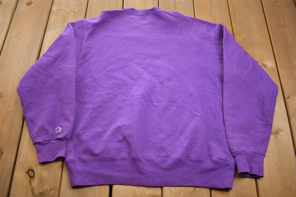 Vintage 1980s Purple Champion Crewneck