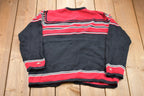 Vintage 1990s BFA Classic Floral Knitted Sweater