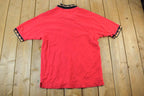 Vintage 1990s Harley Davidson Las Vegas Fire Polo Shirt Made In USA
