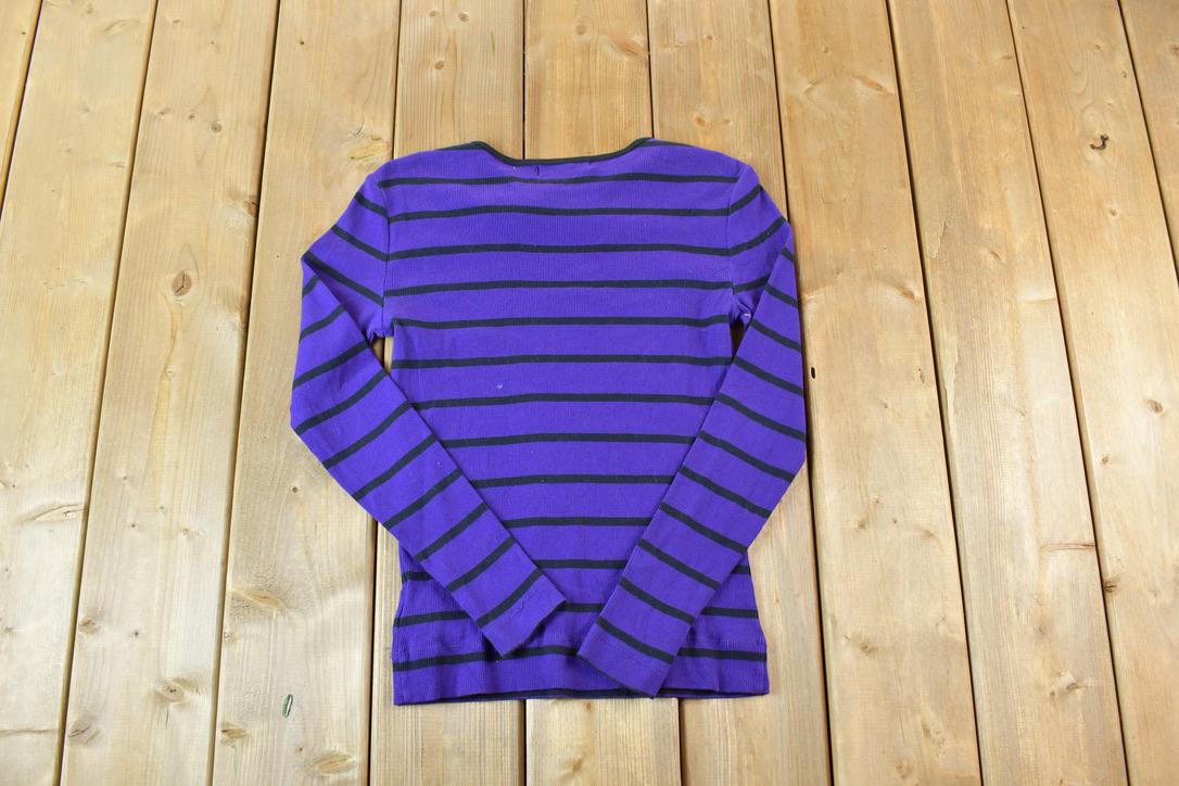 Vintage 1990s Lauren Ralph Lauren Knit Zipper Crewneck Sweater