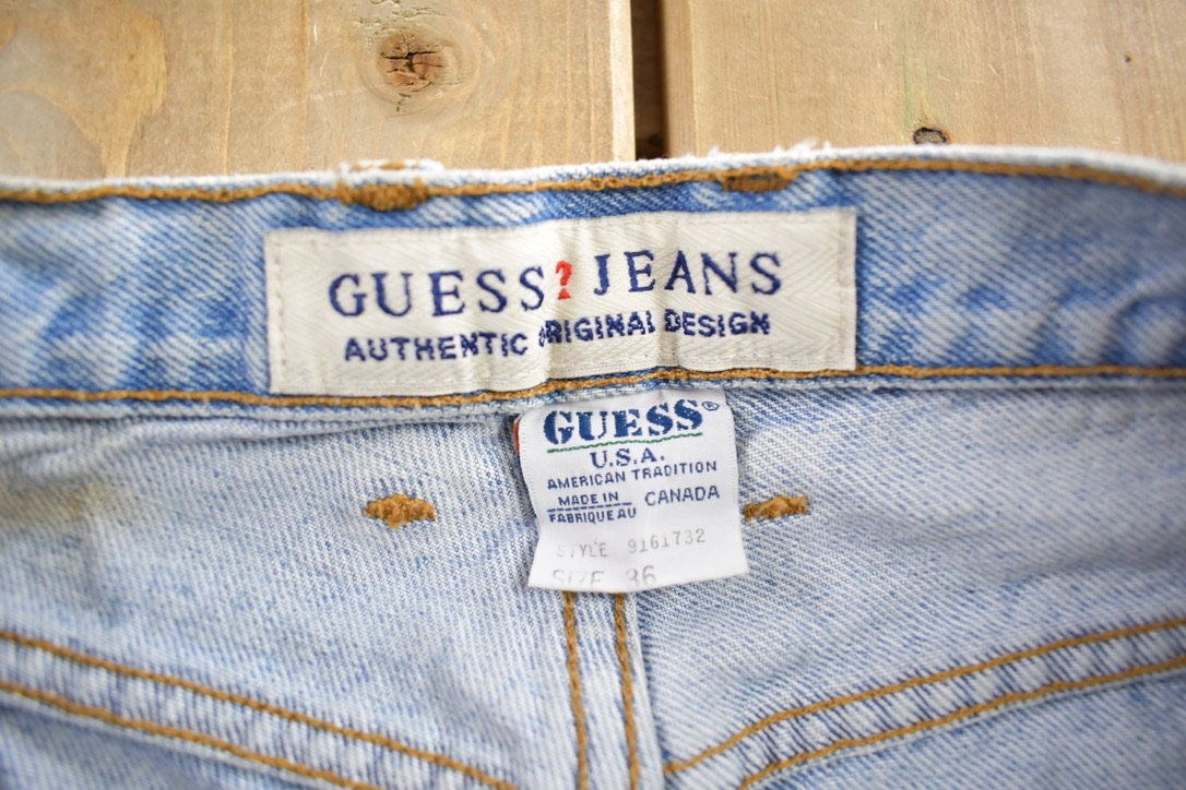Vintage 1990's Guess Jeans 36x30
