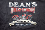 VIntage 2001 Deans Harley Davidson Pennsylvania Graphic T Shirt