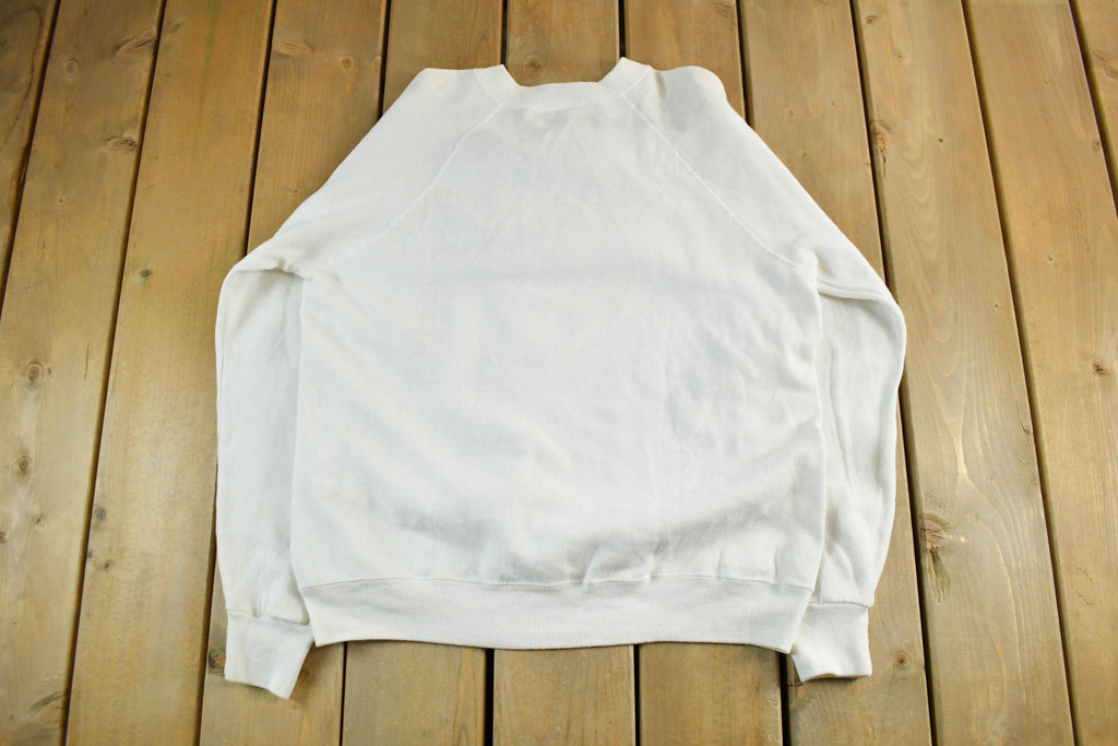 Vintage 1990s Fish Art Crewneck Sweatshirt Mens XL
