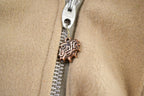 Vintage 1970s Craft Sportswear 100% Wool Toggle Button Up Fur Lined Jacket Made In Canada
