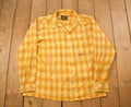 Vintage 1990s Sears Plaid Button Up Shirt