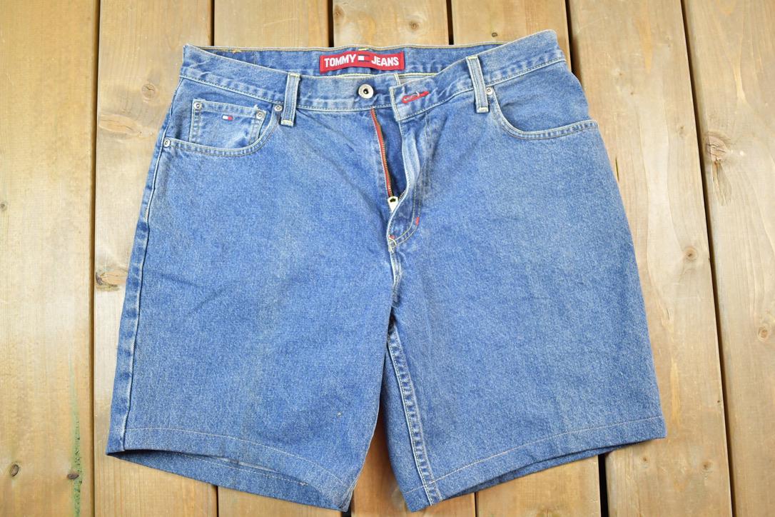 Vintage Y2K Tommy Jeans Denim Jean Shorts 33 x 8