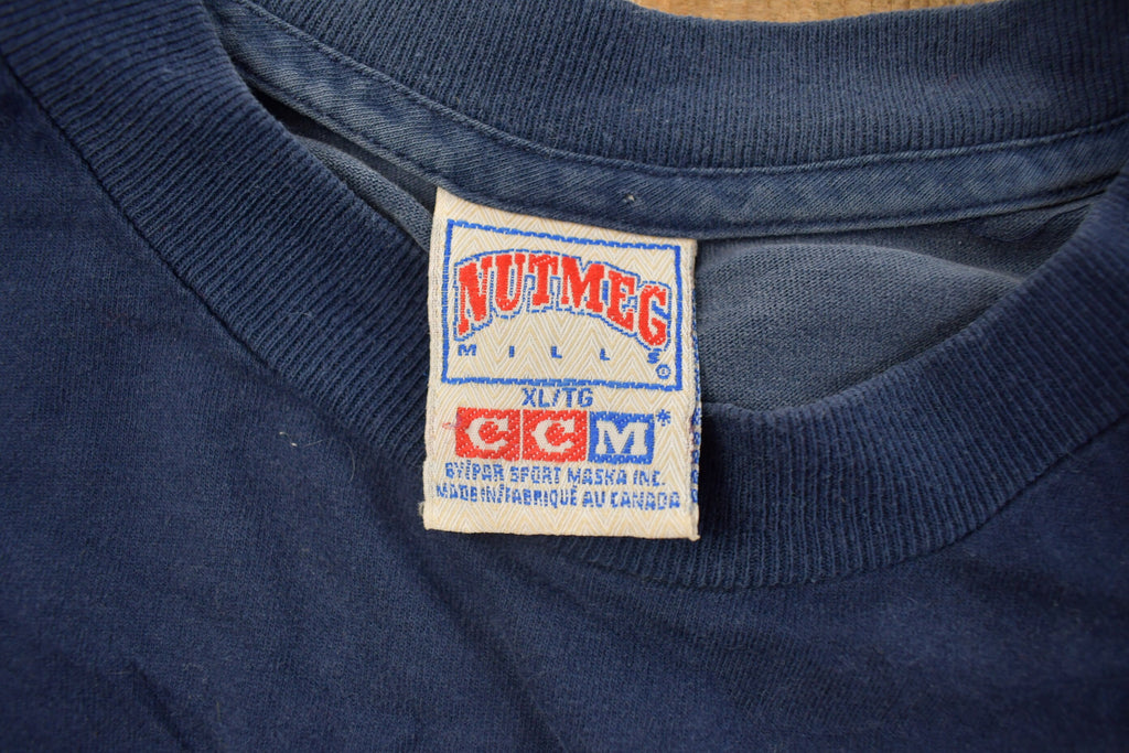 Vintage 1990s Chicago Bears CCM NFL Locker Room Graphic T-Shirt