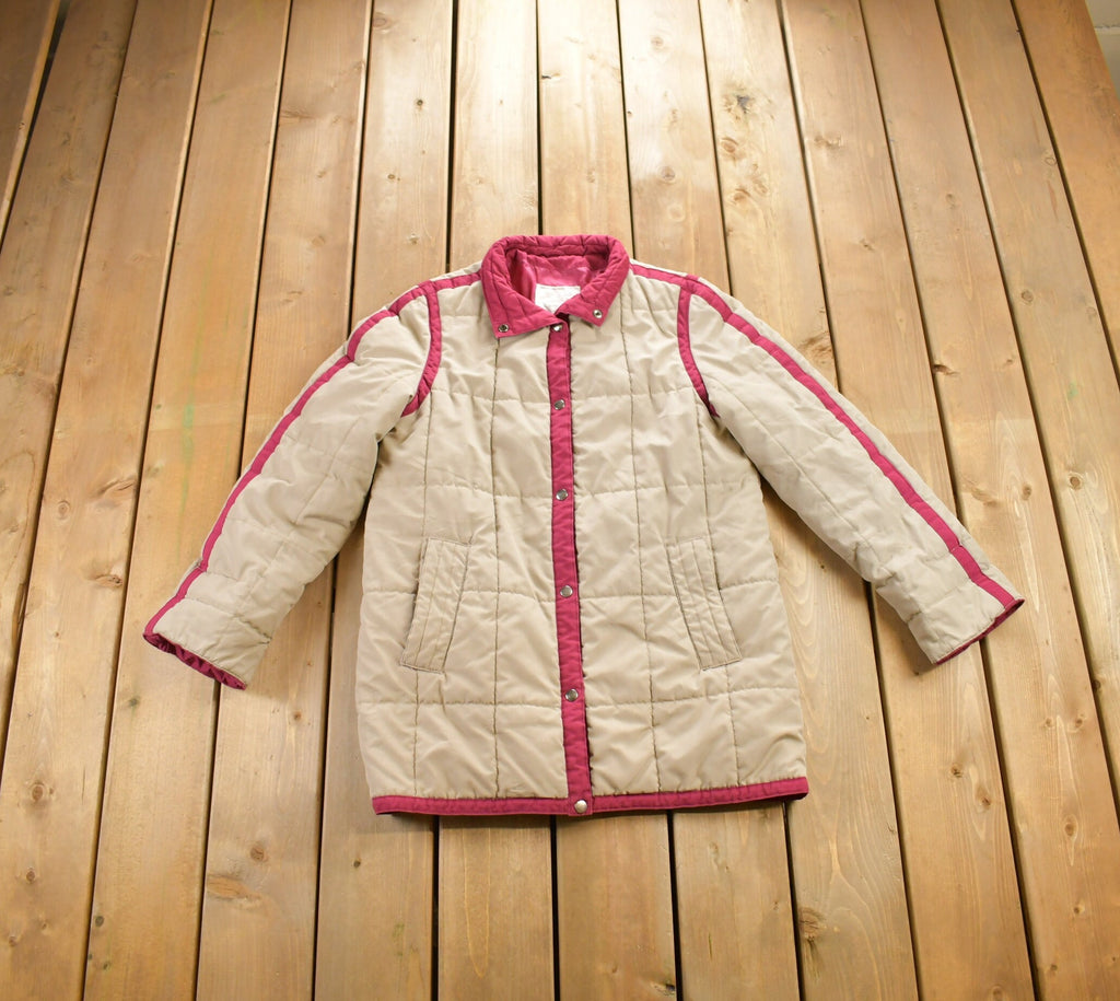 Vintage 1980s Monewe Casuals Quilted Liner Jacket