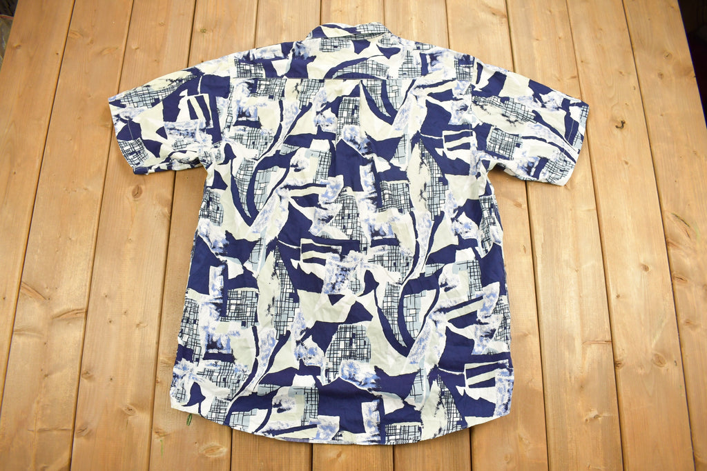 Vintage 1990s Lordy Select Abstract Button Up Shirt
