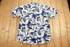 Vintage 1990s Lordy Select Abstract Button Up Shirt