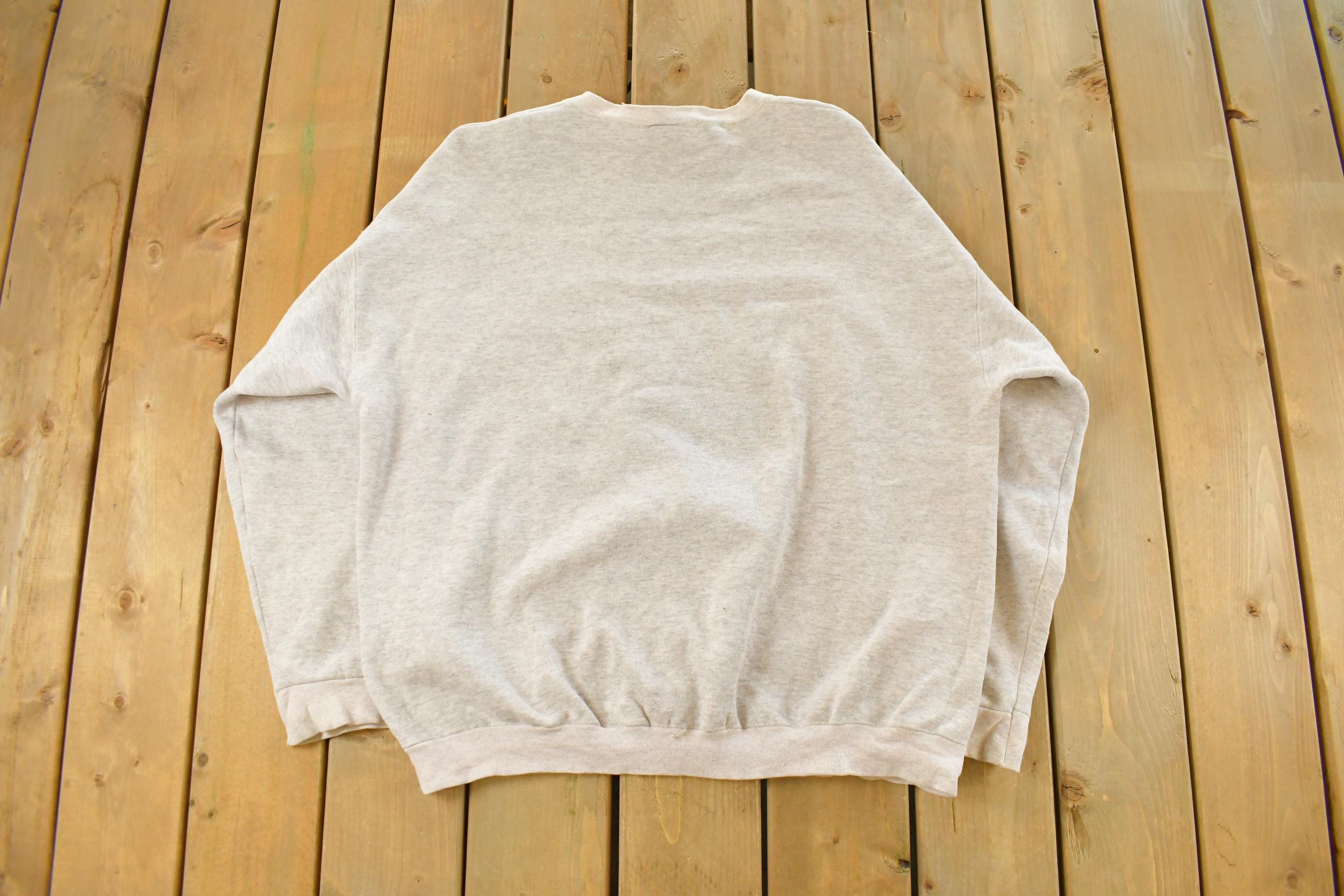 Vintage 1990s Deer Outdoors Crewneck Sweatshirt Men's XL