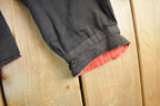 Vintage 1960s 1970s Reversible Zip Up Harrington Jacket Women's Small