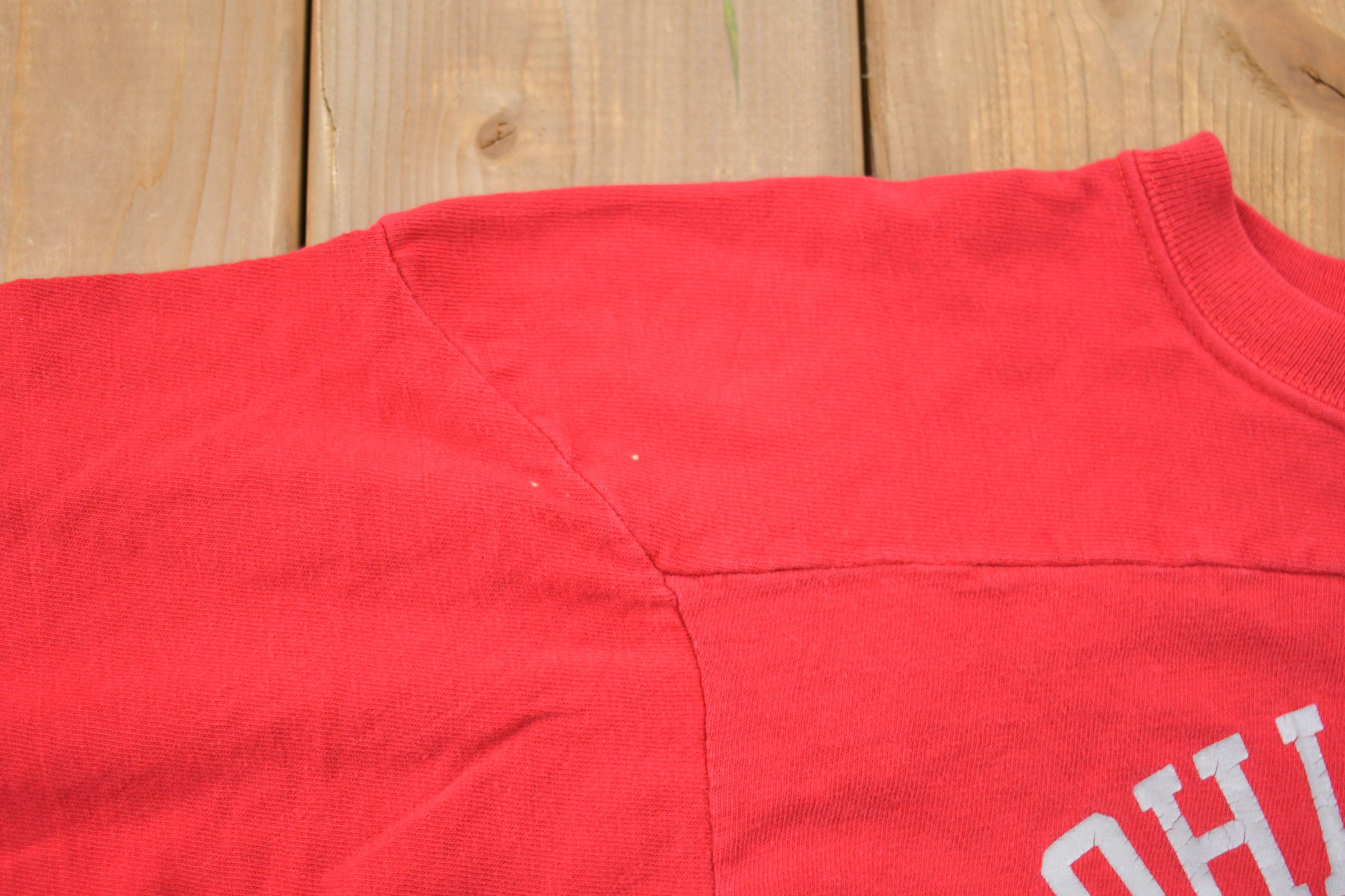 Vintage 1980s Ohio State Football Collegiate Champion Long Sleeve T Shirt